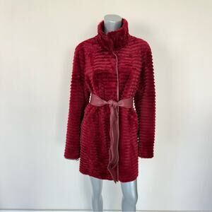 ESCADA women reversible sheepskin coat size 12 US Authentic Retail 3800$